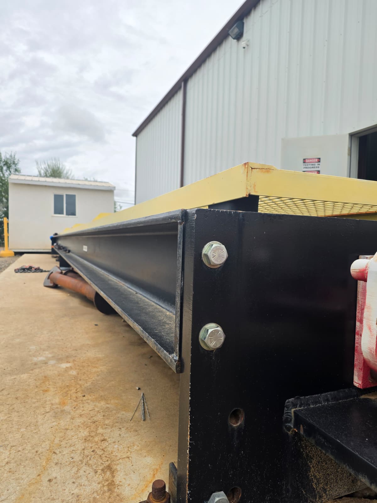 Custom steel rigging fabrication at Zia Wire Rope